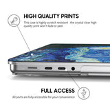 Starry Night - Clear MacBook Case