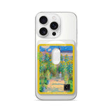 The Artist's Garden at Vetheuil - Matte Wallet MagSafe Compatible