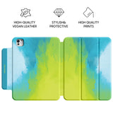 Fluorescent Beach - Leather Magnetic iPad Case