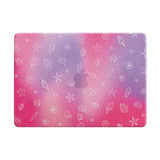 Coastal Treasure - Clear MacBook Case (Glitter)