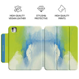 Grassland Green - Leather Magnetic iPad Case