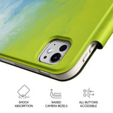 Grassland Green - Leather Magnetic iPad Case