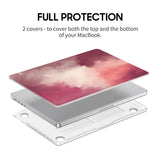 Berry Red - Clear MacBook Case