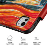 The Scream - Leather Magnetic iPad Case