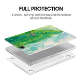 Green Wheat Fields, Auvers - Clear MacBook Case