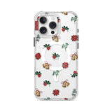 Holly＆Poinsettia - iPhone Case