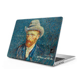 Self-Portrait with Grey Felt Hat - Clear MacBook Case