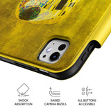 The Kiss - Leather Magnetic iPad Case