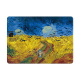 Wheat Field with Crows - Clear MacBook Case