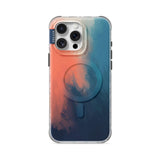Blue/Orange - iPhone Case