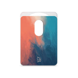 Blue/Orange - Matte Wallet MagSafe Compatible
