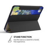 The Church at Auvers - Leather Magnetic iPad Case