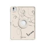 Sweet Kiss - Leather Magnetic iPad Case