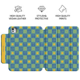 36℃ Chessboard - Leather Magnetic iPad Case