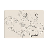 Sweet Kiss - Clear MacBook Case