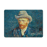 Self-Portrait with Grey Felt Hat - Clear MacBook Case