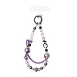 Silver Chain Crystal Wrist Strap - Magic Ball
