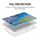 Water Lilies (Purple) - Clear MacBook Case