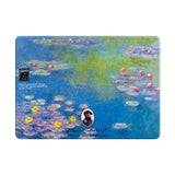 Water Lilies (Purple) - Clear MacBook Case