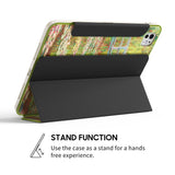Bridge Over a Pond of Water Lilies - Leather Magnetic iPad Case