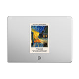 Cafe Terrace at Night - Clear MacBook Case