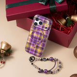 Silver Chain Crystal Wrist Strap - Magic Ball