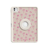 Beach Walk - Leather Magnetic iPad Case