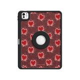 Fiery Love - Leather Magnetic iPad Case