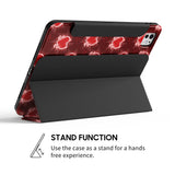 Fiery Love - Leather Magnetic iPad Case