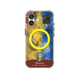 Wheat Field with Crows - iPhone Case
