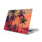 Red Dusk - Clear MacBook Case