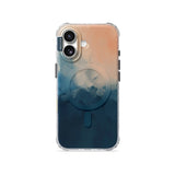 Beige Blue - iPhone Case