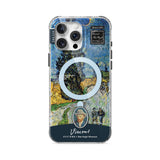 Road with Cypress and Star - iPhone Case