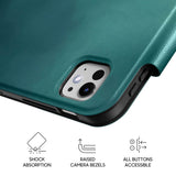 Fog Green - Leather Magnetic iPad Case
