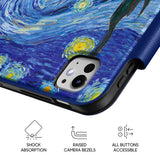 Starry Night - Leather Magnetic iPad Case