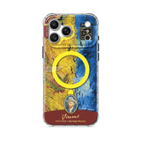 Wheat Field with Crows - iPhone Case