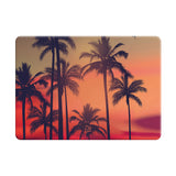 Red Dusk - Clear MacBook Case