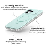Cyan - Matte Macaron iPhone Case