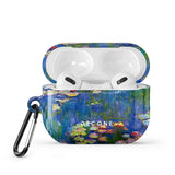 Water Lilies (Blue) - AirPods Case