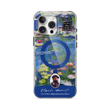 Water Lilies (Blue) - iPhone Case
