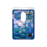 Blue Water Lilies and Willow - Matte Wallet MagSafe Compatible
