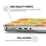 Rebellious Sweetness - Clear MacBook Case