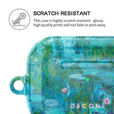 Water Lilies (Turquoise) - AirPods Case