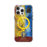 Wheat Field with Crows - iPhone Case