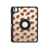 Hibiscus - Leather Magnetic iPad Case