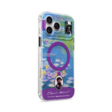 Water Lilies (Purple) - iPhone Case