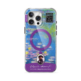Water Lilies (Purple) - iPhone Case
