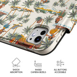 Aloha Island - Leather Magnetic iPad Case