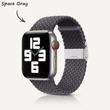 Apple Watch Series | Nylon Braided Watch Strap (Watch clasp series)