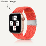Apple Watch Series | Nylon Braided Watch Strap (Watch clasp series)